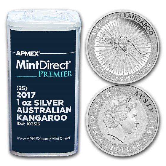 2017 Australia 1 oz Silver Kangaroo (MintDirect® Premier Tube) 2017 Australia 1 oz Silver Kangaroo (MintDirect® Premier Tube)